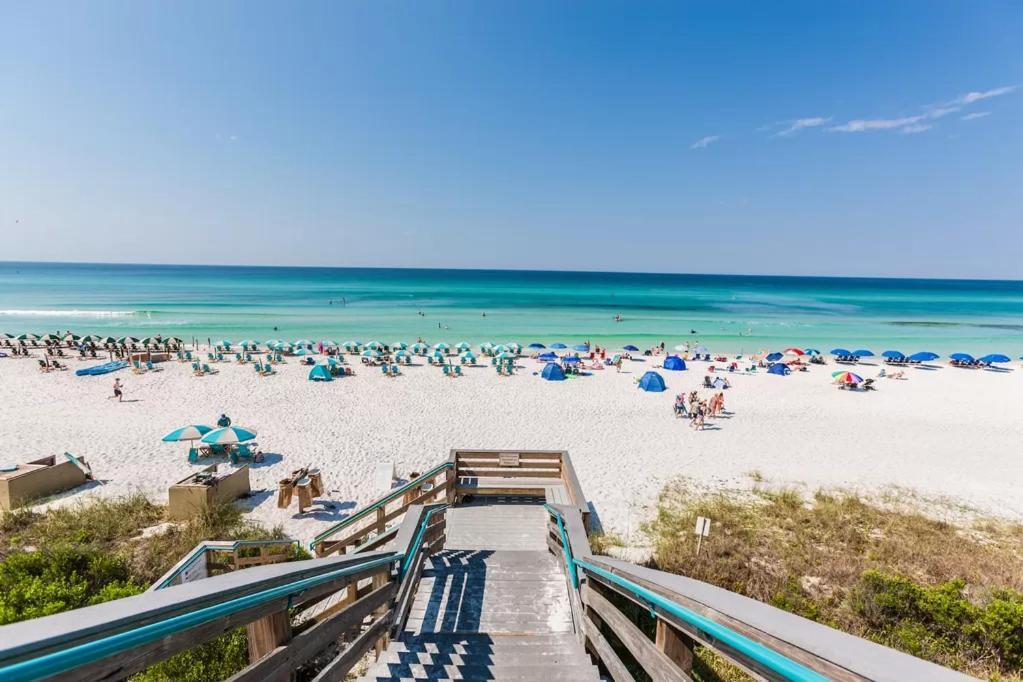 Newly Renovated Overlooking The Seacrest Village Pool And Beach Access Rosemary Beach Exteriör bild